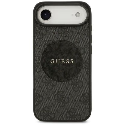 MagSafe-skal för Apple iPhone 17 Air, Guess, 4G Circle Classic Logo, Svart