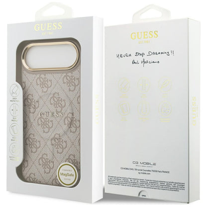 MagSafe-skal för Apple iPhone 17 Air, Guess, 4G Classic, Rosa