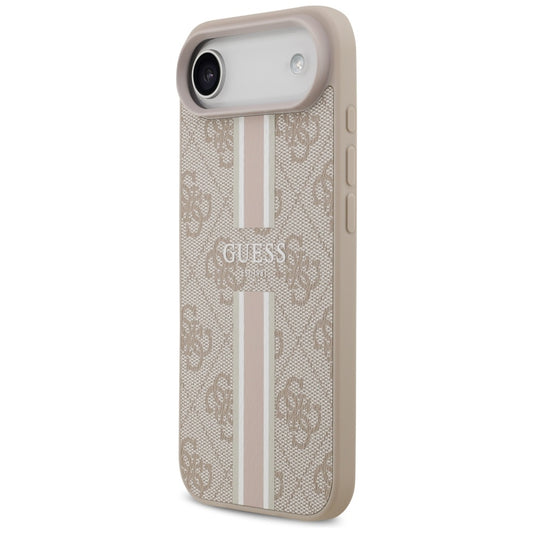MagSafe-skal för Apple iPhone 17 Air, Guess, 4G Printed Stripes, Rosa