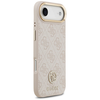 MagSafe-skal för Apple iPhone 17 Air, Guess, 4G Strass Logo, Rosa