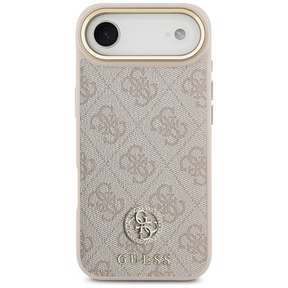 MagSafe-skal för Apple iPhone 17 Air, Guess, 4G Strass Logo, Rosa