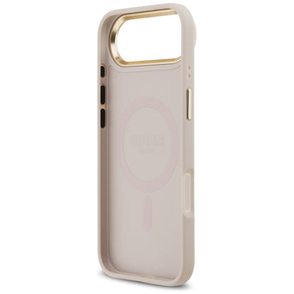 MagSafe-skal för Apple iPhone 17 Air, Guess, 4G Strass Logo, Rosa