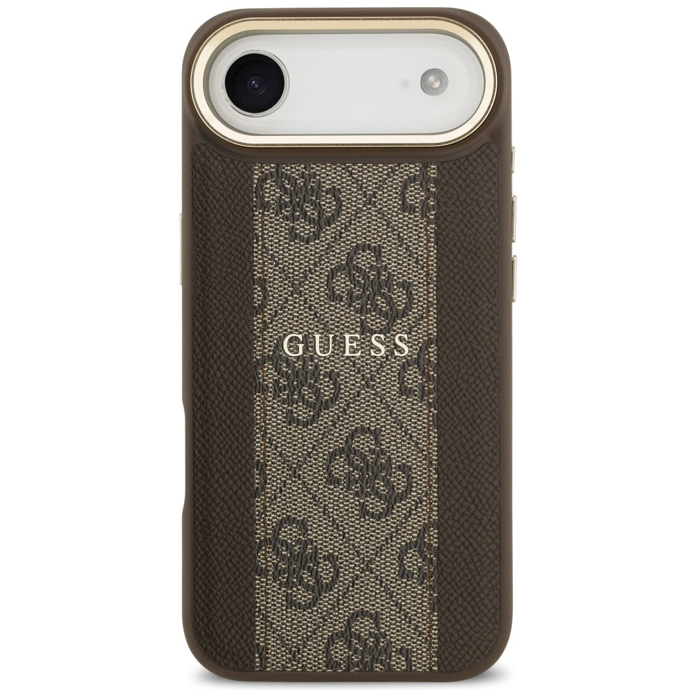 MagSafe-skal för Apple iPhone 17 Air, Guess, 4G Stripe, Brun