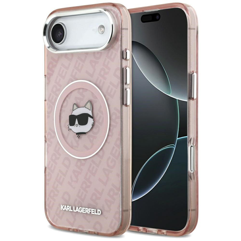 MagSafe-skal för Apple iPhone 17 Air, Karl Lagerfeld, IML Choupette's Head, Rosa