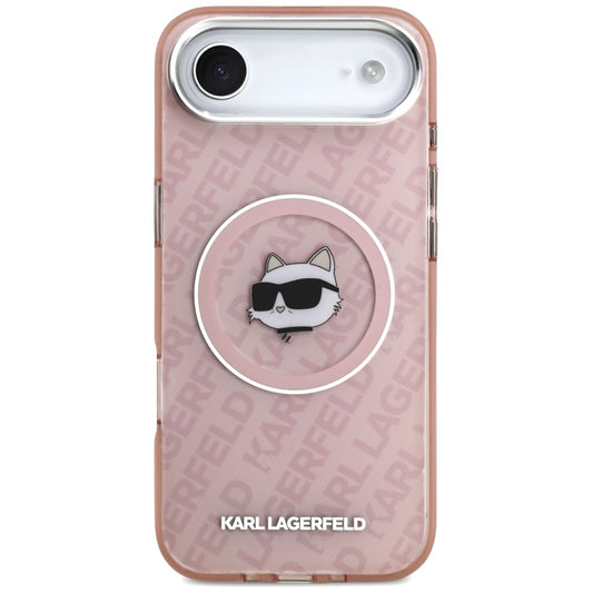 MagSafe-skal för Apple iPhone 17 Air, Karl Lagerfeld, IML Choupette's Head, Rosa