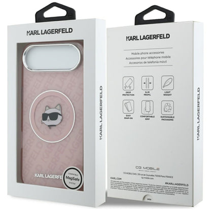 MagSafe-skal för Apple iPhone 17 Air, Karl Lagerfeld, IML Choupette's Head, Rosa