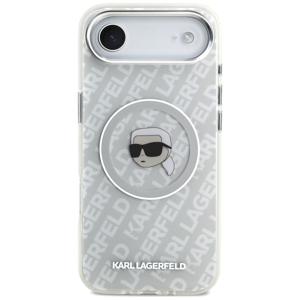 MagSafe-skal för Apple iPhone 17 Air, Karl Lagerfeld, IML Karl`s Head, Grå