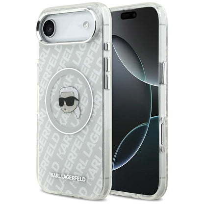 MagSafe-skal för Apple iPhone 17 Air, Karl Lagerfeld, IML Karl`s Head, Grå
