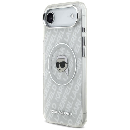 MagSafe-skal för Apple iPhone 17 Air, Karl Lagerfeld, IML Karl`s Head, Grå