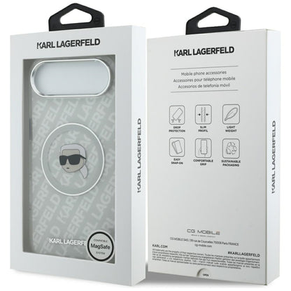 MagSafe-skal för Apple iPhone 17 Air, Karl Lagerfeld, IML Karl`s Head, Grå