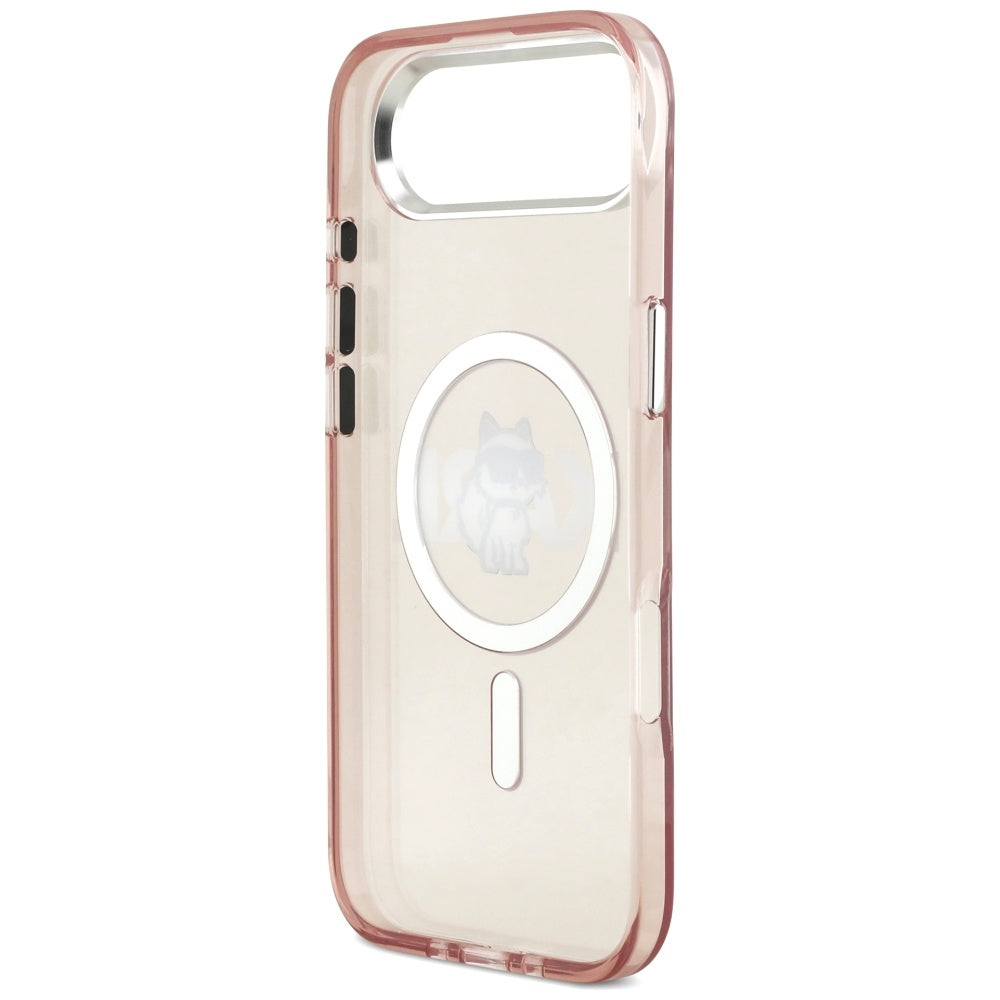 MagSafe-skal för Apple iPhone 17 Air, Karl Lagerfeld, IML Sketch Logo Choupette, Rosa
