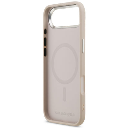 MagSafe-skal för Apple iPhone 17 Air, Karl Lagerfeld, Karl & Choupette Pins, Rosa