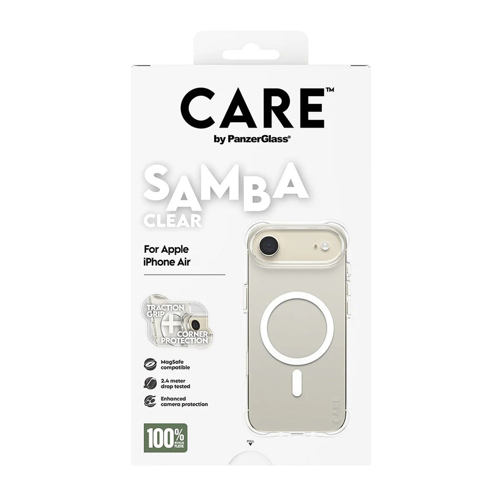 MagSafe-skal för Apple iPhone 17 Air, PanzerGlass, Fashionable Care, Transparent Vit