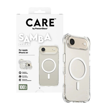 MagSafe-skal för Apple iPhone 17 Air, PanzerGlass, Fashionable Care, Transparent Vit