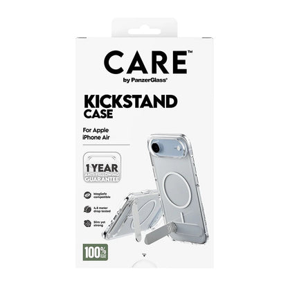 MagSafe-skal för Apple iPhone 17 Air, PanzerGlass, med stödfunktion, Transparent