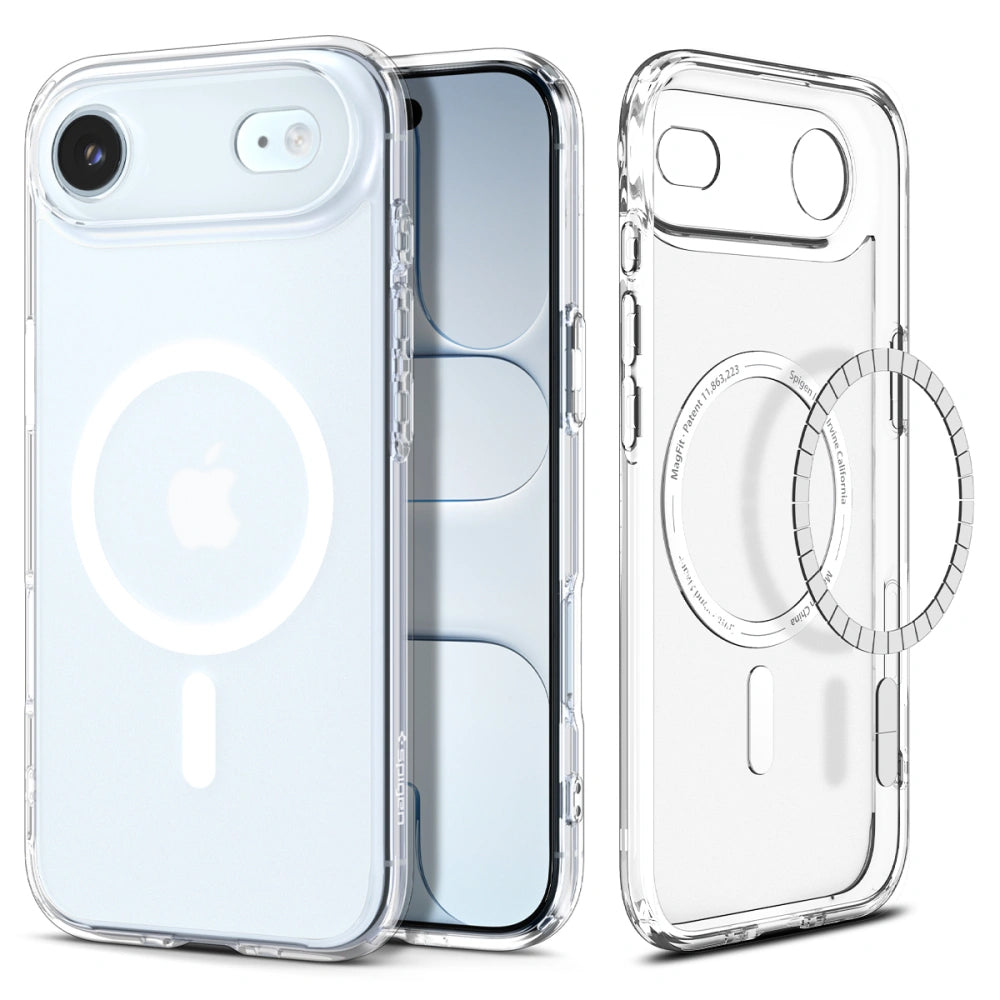 MagSafe-skal för Apple iPhone 17 Air, Spigen, Ultra Hybrid, Frostat Vitt