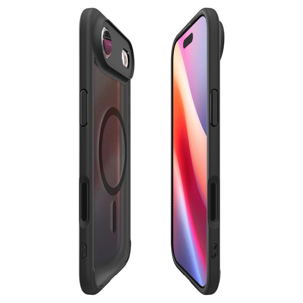 MagSafe-skal för Apple iPhone 17 Air, Spigen, Ultra Hybrid, Satinsvart
