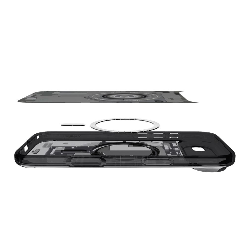 MagSafe-skal för Apple iPhone 17 Air, Spigen, Ultra Hybrid Zero One, Svart