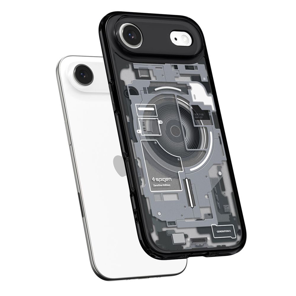MagSafe-skal för Apple iPhone 17 Air, Spigen, Ultra Hybrid Zero One, Svart