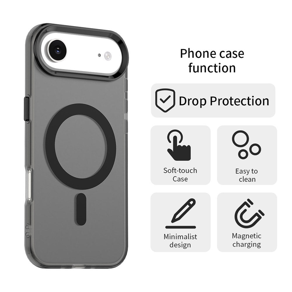 MagSafe-skal för Apple iPhone 17 Air, Techsuit, CandyCase, Svart