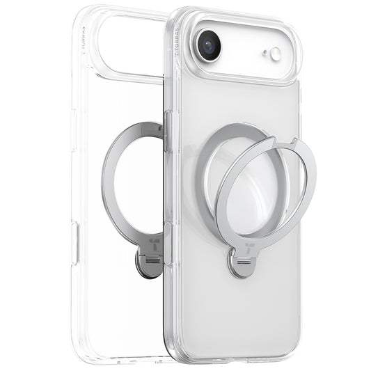 MagSafe-skal för Apple iPhone 17 Air, Torras, Ostand Spin, Transparent