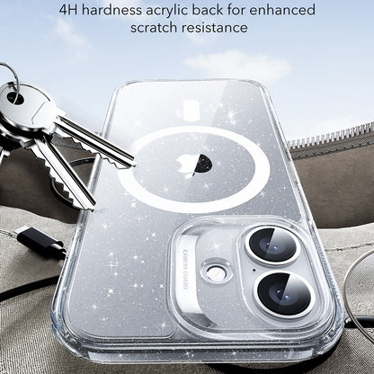 MagSafe-skal för Apple iPhone 17, ESR, Classic Hybrid Shimmer, Transparent