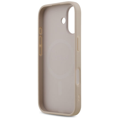 MagSafe-skal för Apple iPhone 17, Guess, 4G Printed Stripes, Rosa