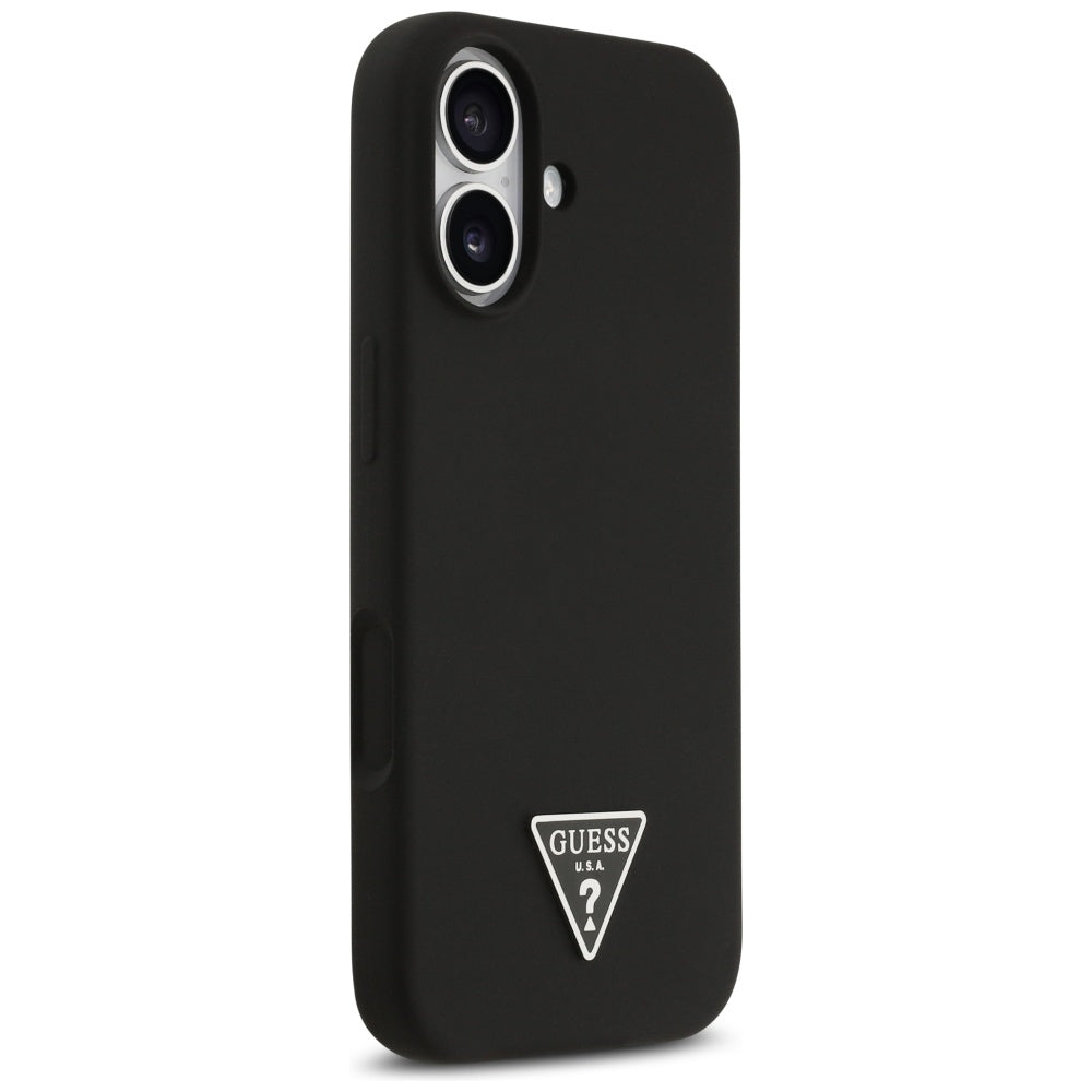 MagSafe Case for Apple iPhone 17, Guess, Triangle Logo, Black