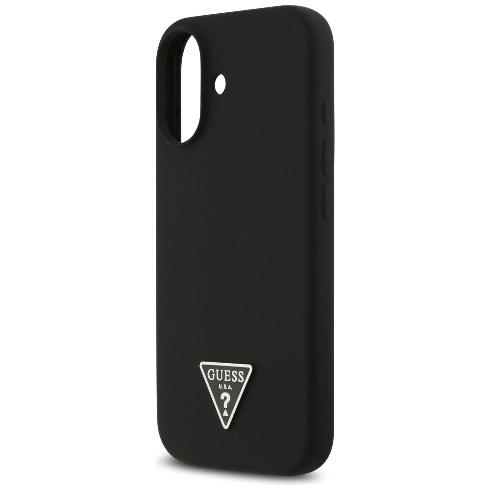 MagSafe Case for Apple iPhone 17, Guess, Triangle Logo, Black
