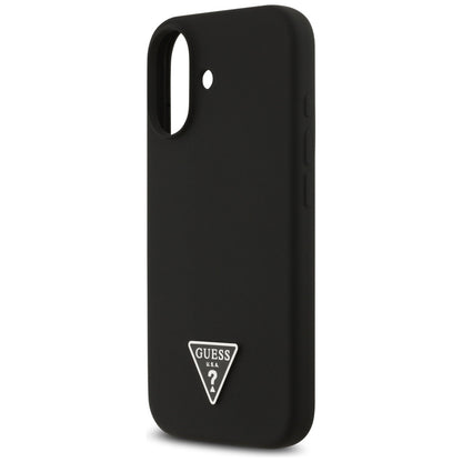MagSafe Case for Apple iPhone 17, Guess, Triangle Logo, Black