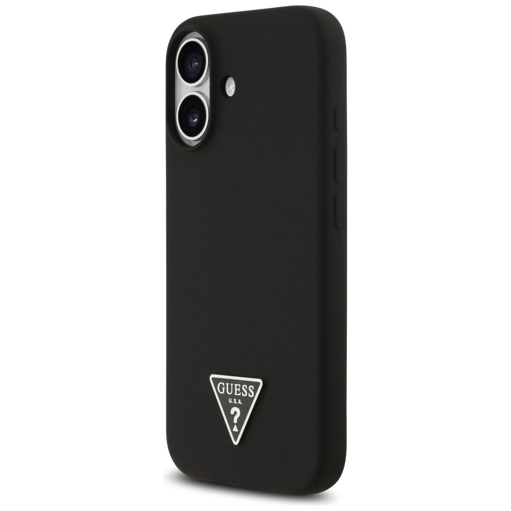 MagSafe Case for Apple iPhone 17, Guess, Triangle Logo, Black