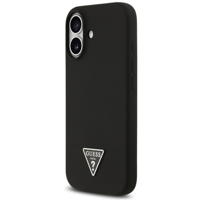 MagSafe Case for Apple iPhone 17, Guess, Triangle Logo, Black