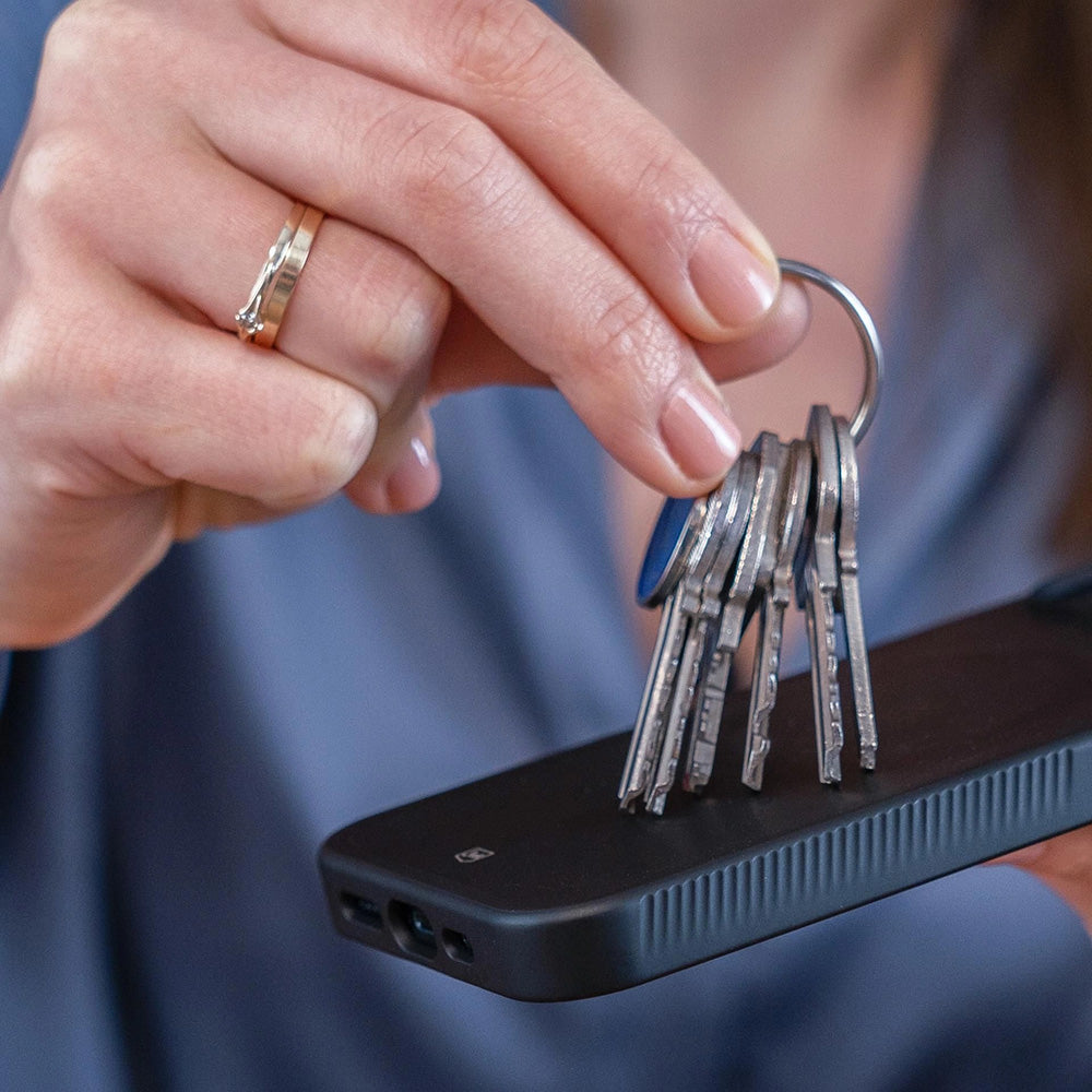 MagSafe-fodral för Apple iPhone 17 Pro, 3MK, Smoke MagCase, Svart