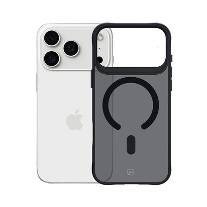 MagSafe-fodral för Apple iPhone 17 Pro, 3MK, Smoke MagCase, Svart