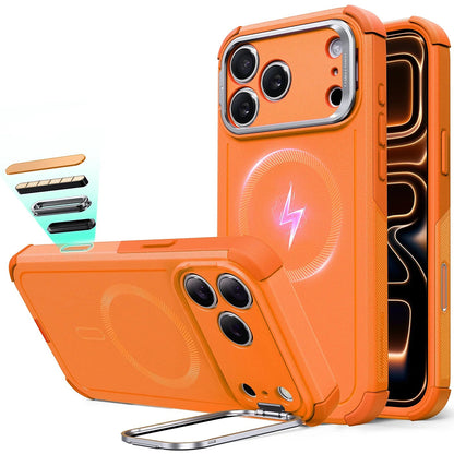 MagSafe-skal för Apple iPhone 17 Pro, ESR, Cyber Armor Kickstand, Orange