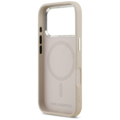 MagSafe-skal för Apple iPhone 17 Pro, Karl Lagerfeld, Choupette Pin, Rosa