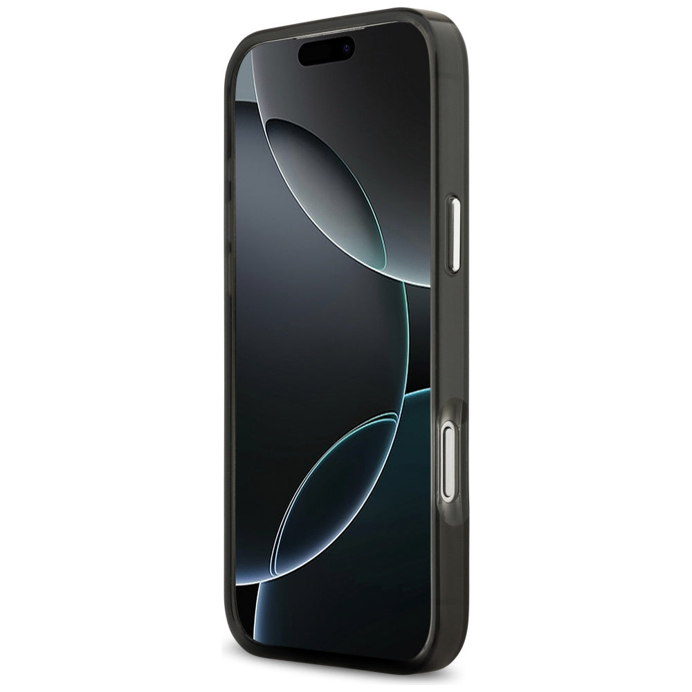 MagSafe-skal för Apple iPhone 17 Pro, Karl Lagerfeld, IML Aquarelle Logo Karl & Choupette, Svart