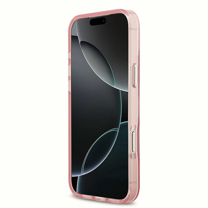 MagSafe-skal för Apple iPhone 17 Pro, Karl Lagerfeld, IML Sketch Logo Choupette, Rosa