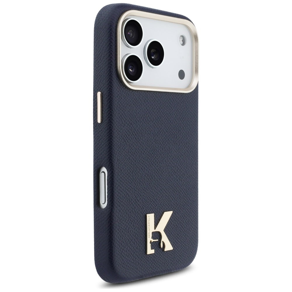 MagSafe-skal för Apple iPhone 17 Pro, Karl Lagerfeld, Karl Head Logo, Blå