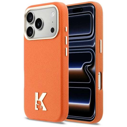 MagSafe-skal för Apple iPhone 17 Pro, Karl Lagerfeld, Karl Head Logo, Orange