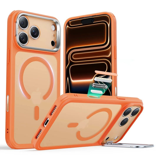 MagSafe Case for Apple iPhone 17 Pro Max, ESR, Classic Hybrid Kickstand, Satin Orange
