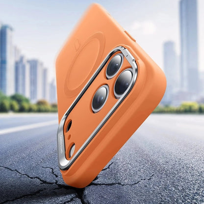 MagSafe Case for Apple iPhone 17 Pro Max, ESR, Cloud Soft Kickstand, Orange