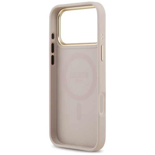 MagSafe-skal för Apple iPhone 17 Pro Max, Guess, 4G Classic, Rosa