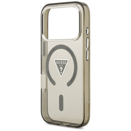 MagSafe-skal för Apple iPhone 17 Pro Max, Guess, IML Gradient Triangle Logo, Kaki