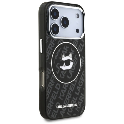 MagSafe-skal för Apple iPhone 17 Pro Max, Karl Lagerfeld, IML Choupette's Head, Svart