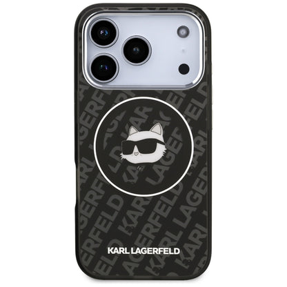 MagSafe-skal för Apple iPhone 17 Pro Max, Karl Lagerfeld, IML Choupette's Head, Svart