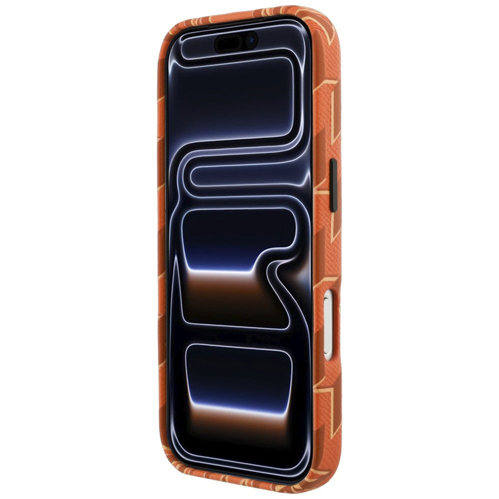 MagSafe-skal för Apple iPhone 17 Pro Max, Karl Lagerfeld, KL Monogram Logo, Orange