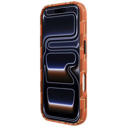 MagSafe-skal för Apple iPhone 17 Pro Max, Karl Lagerfeld, KL Monogram Logo, Orange