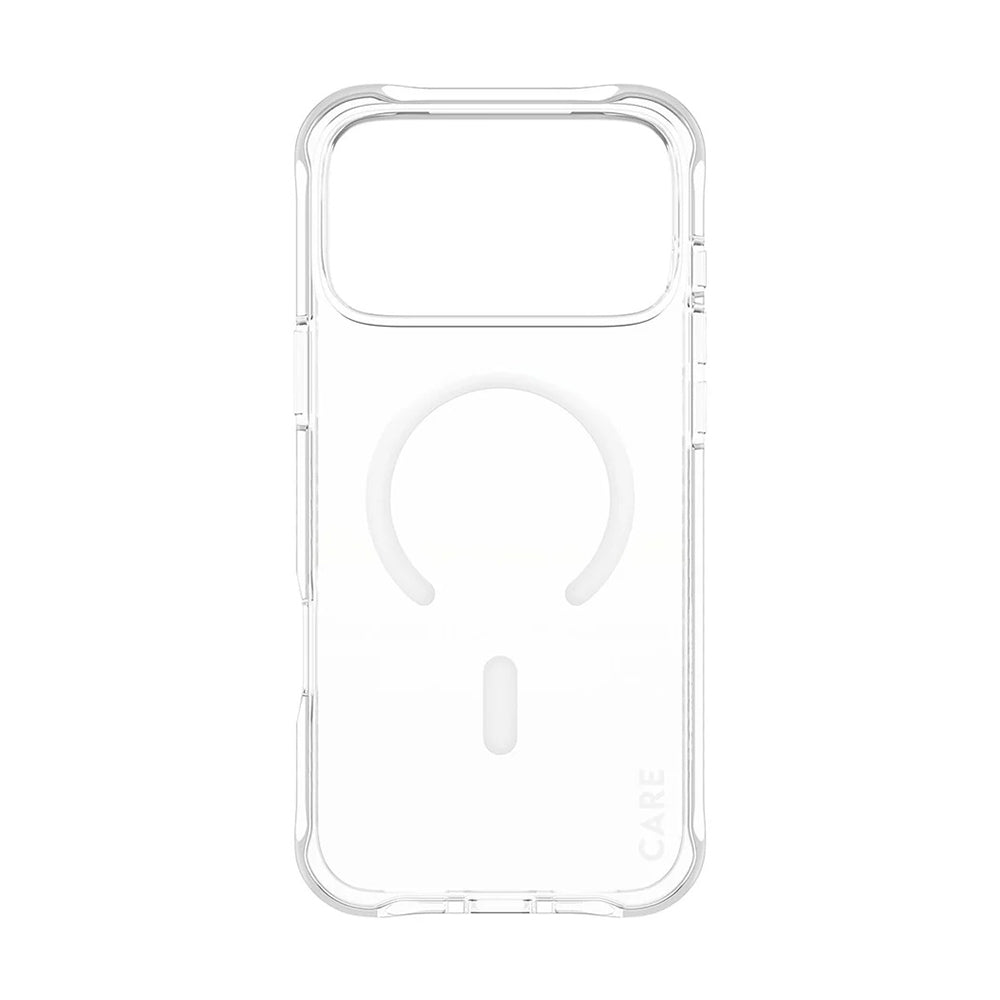 MagSafe-skal för Apple iPhone 17 Pro Max, PanzerGlass, Fashionable Care, Transparent Vit