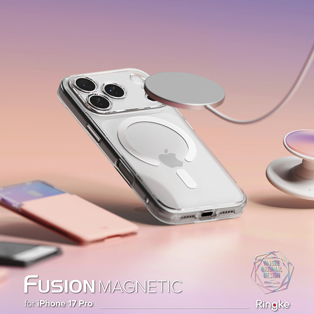 MagSafe-skal för Apple iPhone 17 Pro Max, Ringke, Fusion, Transparent